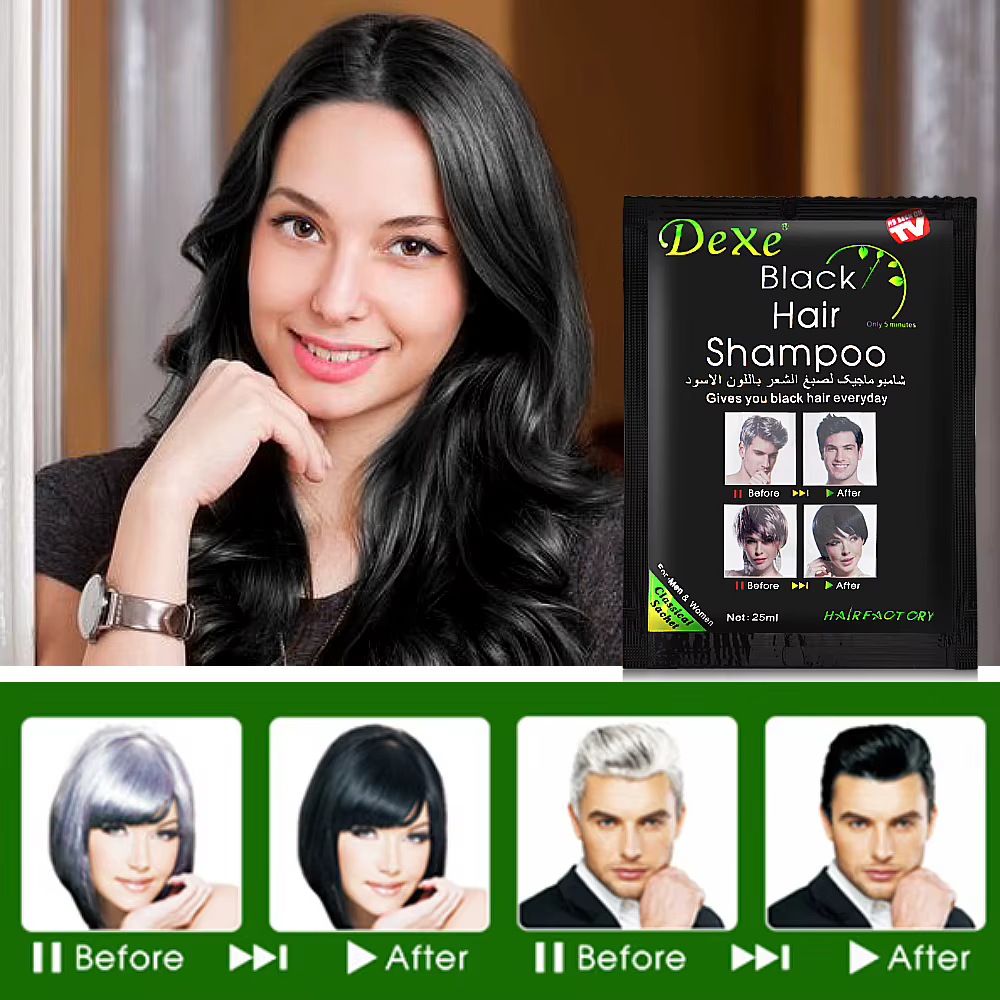 Shampooing pour Cheveux Noirs