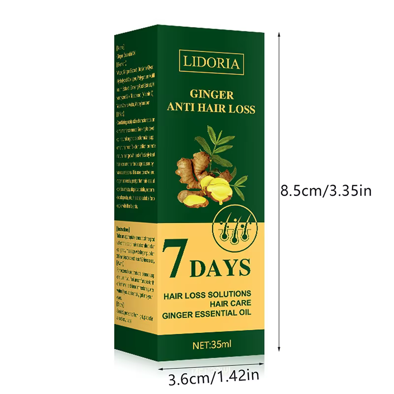 Huile essentielle de soins capillaires naturels