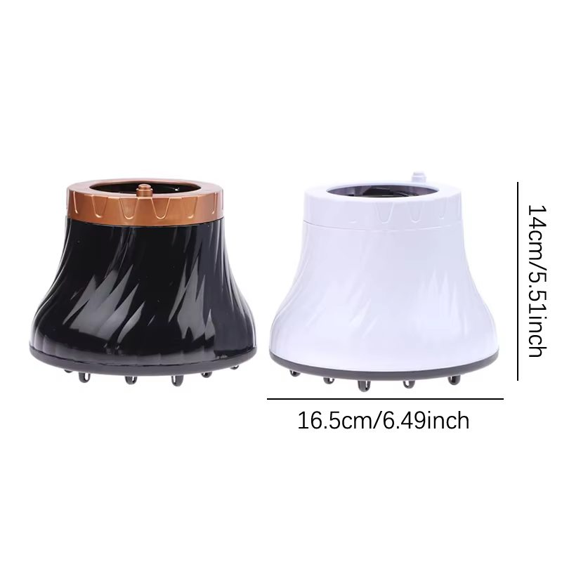 Diffuseur de cheveux universel Adaptable pour sèche-cheveux avec conception rotative cheveux bouclés grande capuche de vent forme fixe dispersant le vent