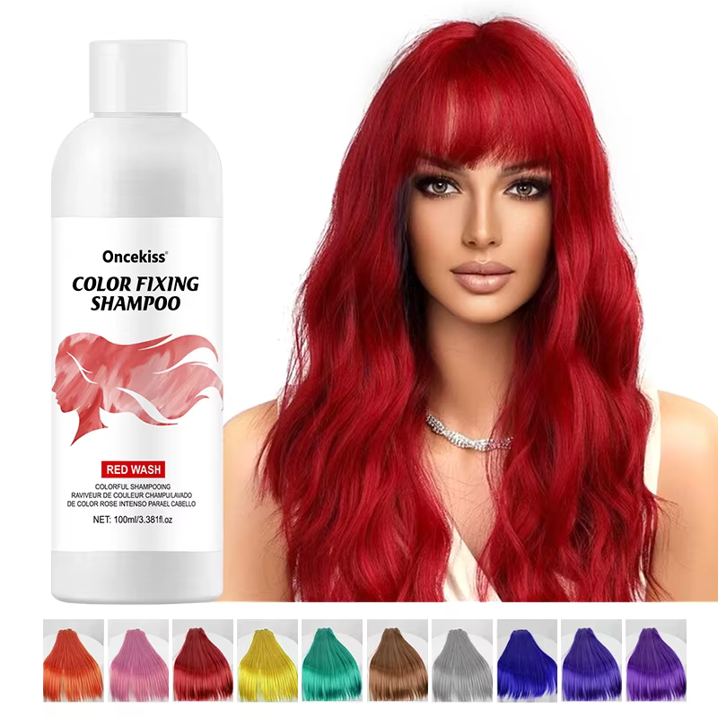 Shampoing semi-permanent pour colorant capillaire