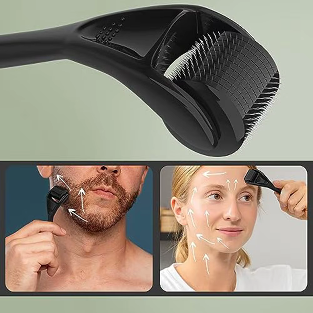 Rouleau Derma pour cheveux et barbe