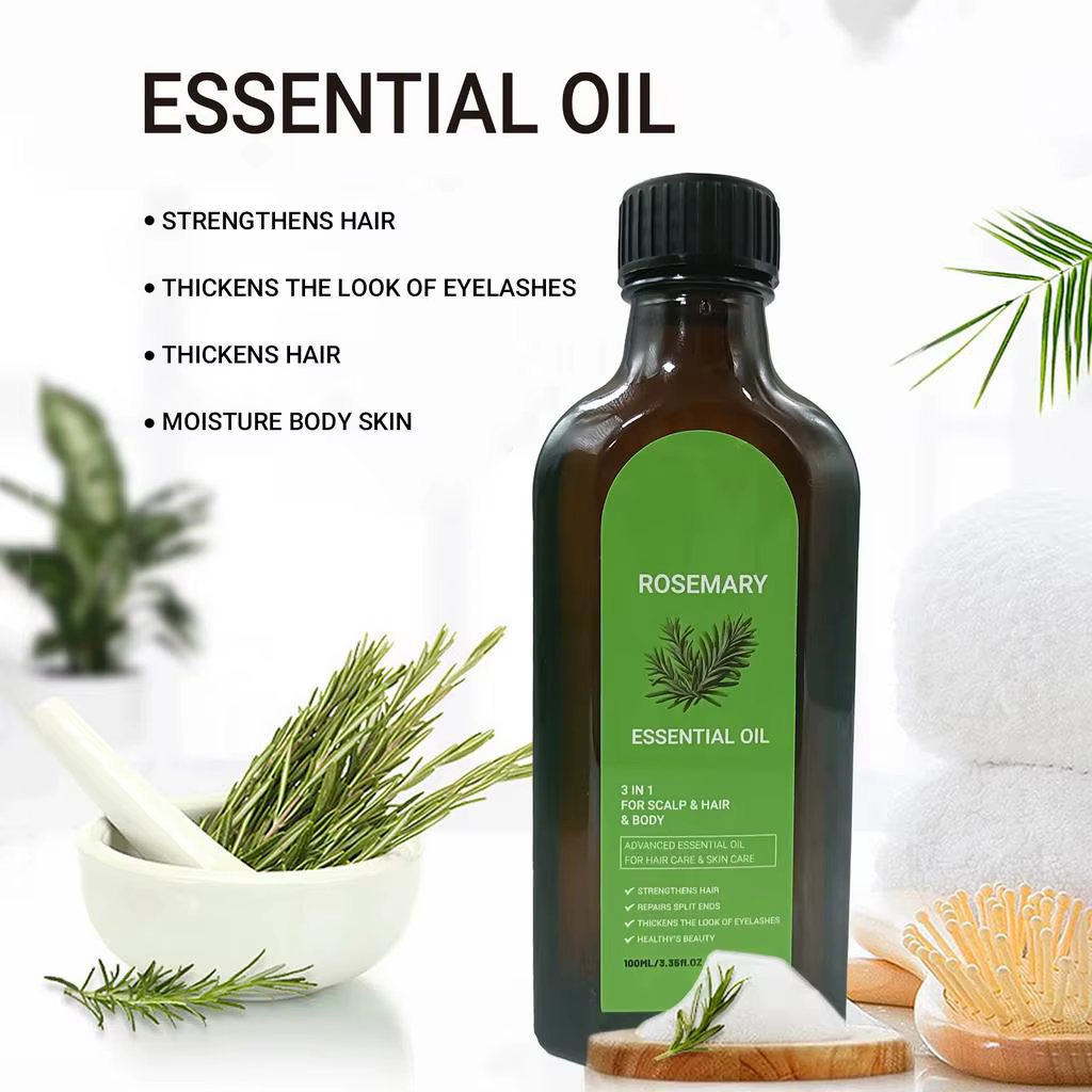 Huile essentielle de soin capillaire 3 en 1