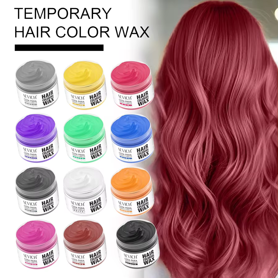 Cire colorante pour cheveux Halloween 13 couleurs 50g/120g