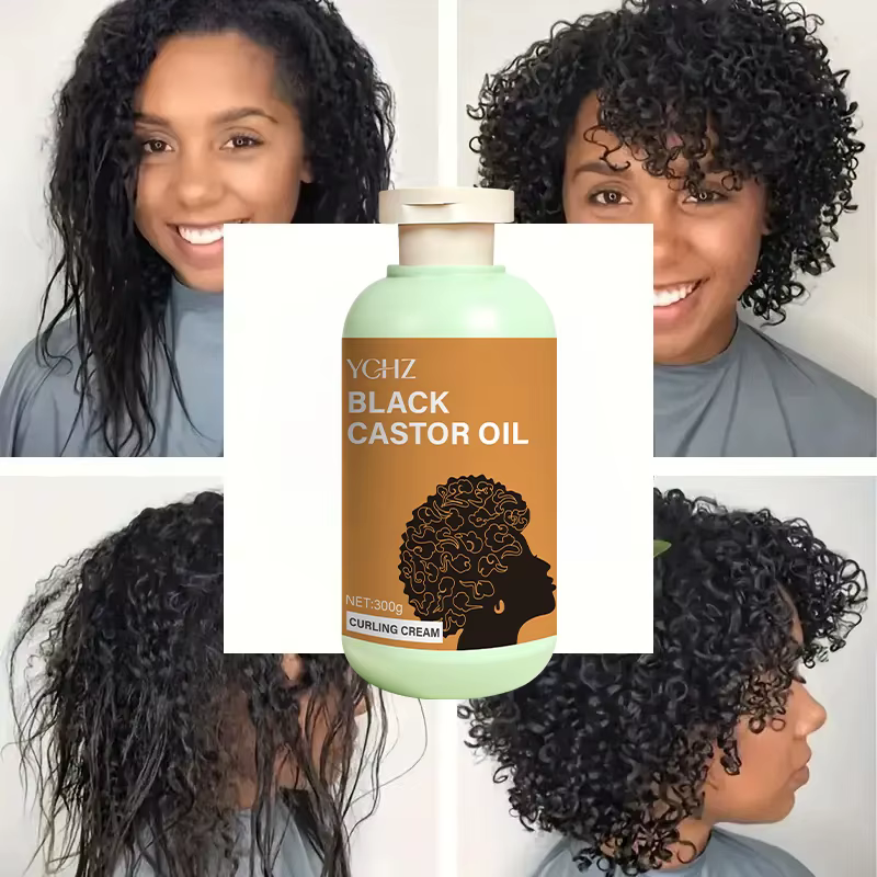 Crème coiffante pour cheveux bouclés