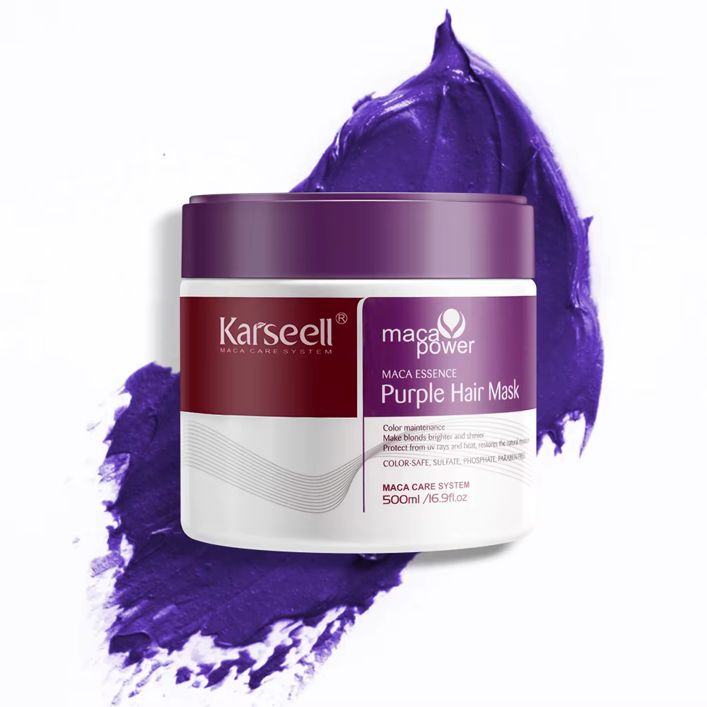 Karseell – masque capillaire violet professionnel