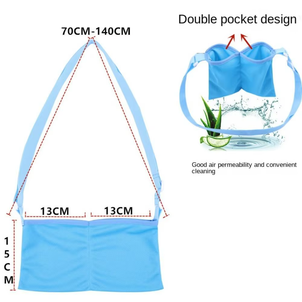 Pochette de Drainage de mastectomie avec sac de douche pour la chirurgie de réduction du sein Kit de soins pour patients de récupération post-chirurgicale de mastectomie