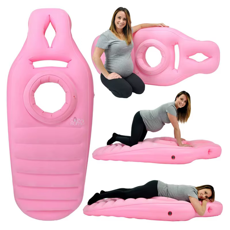 Oreillers gonflables adaptés aux femmes enceintes, tapis de yoga spécialement conçus pour les femmes enceintes, matelas gonflables, produits de maternité, oreillers de corps, oreillers, couvertures po