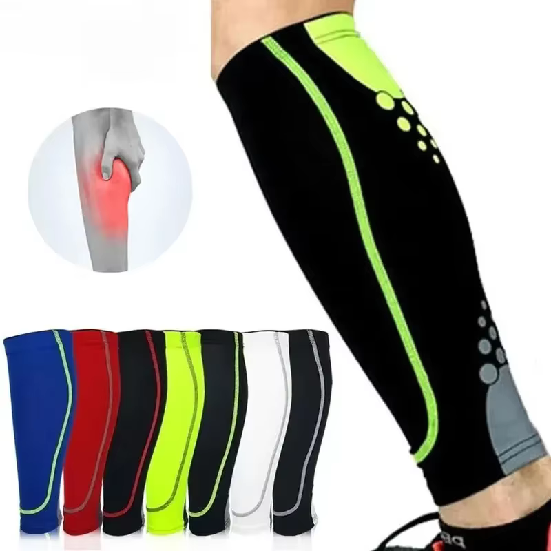 Manchons de compression sportifs pour mollets, pour la course et le cyclisme - Chaussettes de compression pour soulager les douleurs liées aux périostites tibiales et aux varices, pour les coureurs