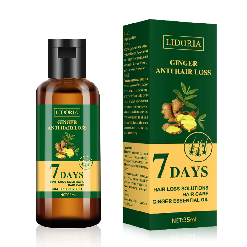 Huile essentielle de soins capillaires naturels