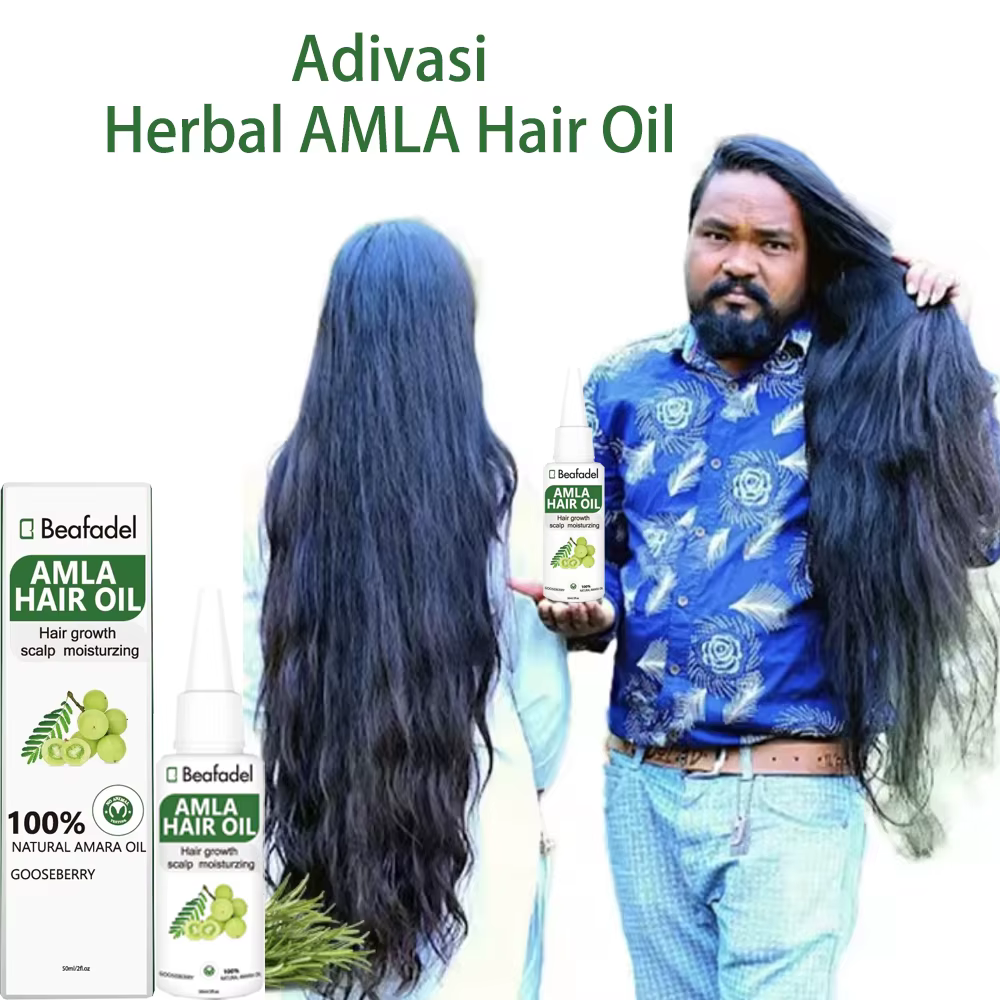 Huile capillaire ayurvédique originale d'Inde Adivasi Amla