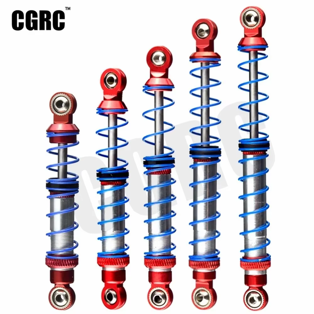 Amortisseur en métal réglable à l'huile, 80mm 90mm 100mm 110mm 120mm, pour pièces de voiture 1/10 RC, camion chenille axiale SCX10 TRX4 D90