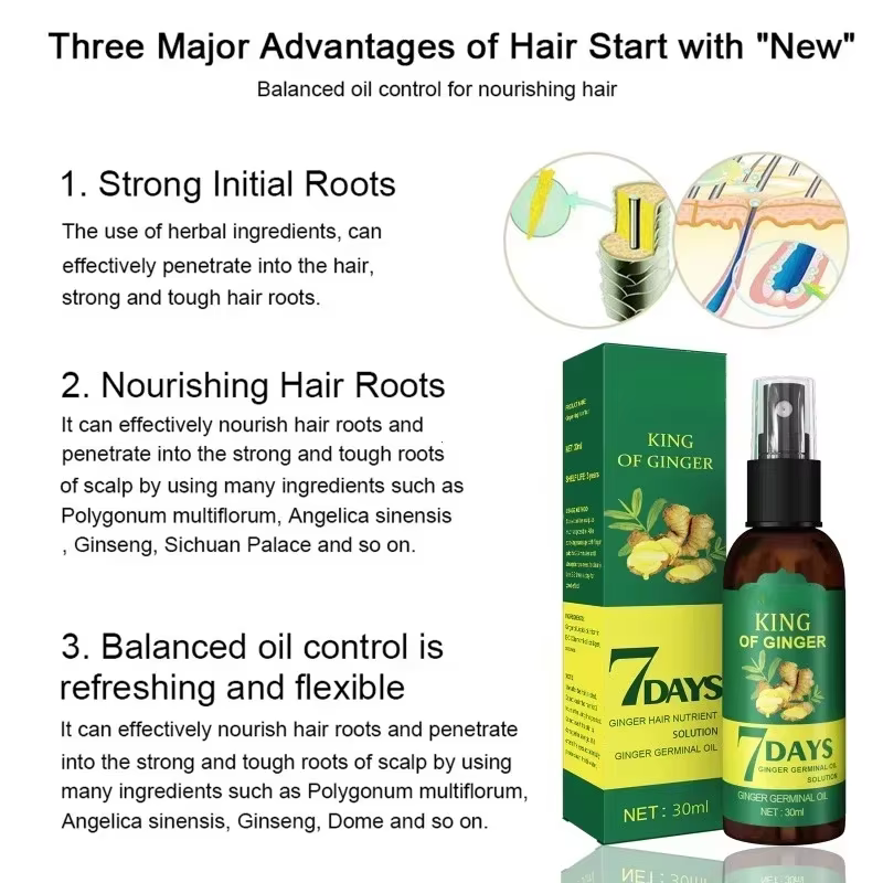 Sérum de croissance des cheveux