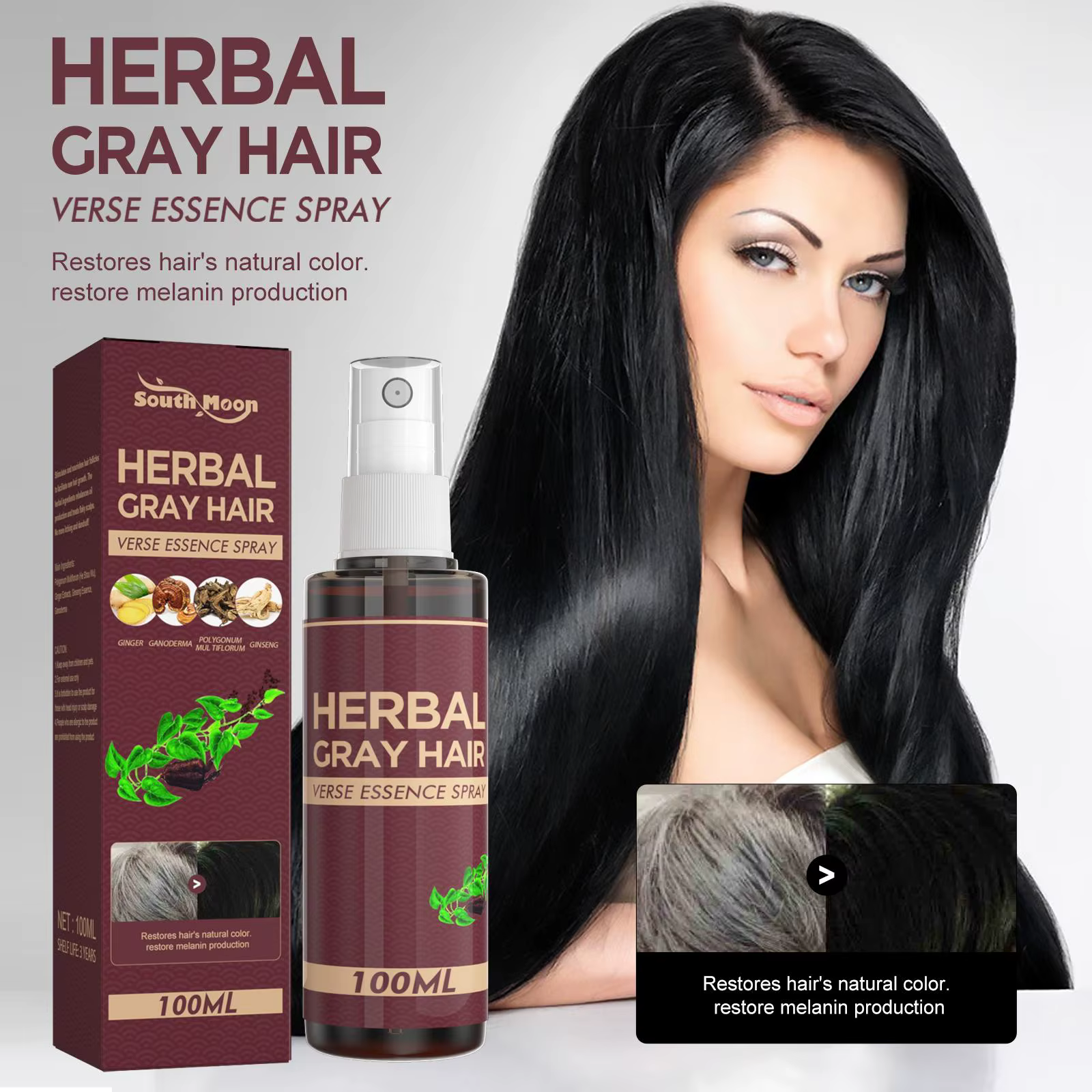 Sérum de traitement des cheveux