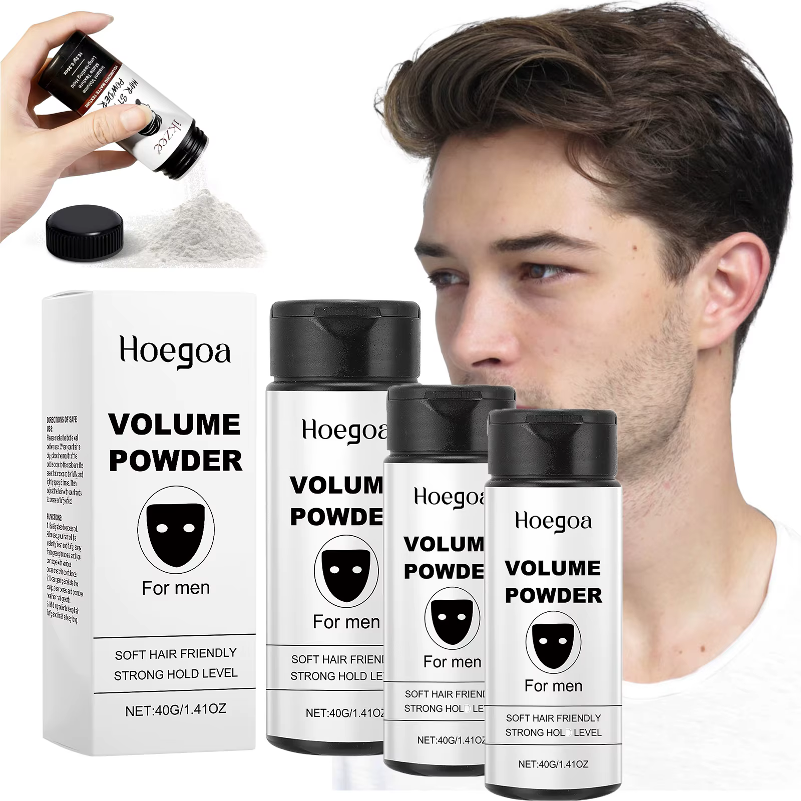 Poudre de Texture coiffante longue durée