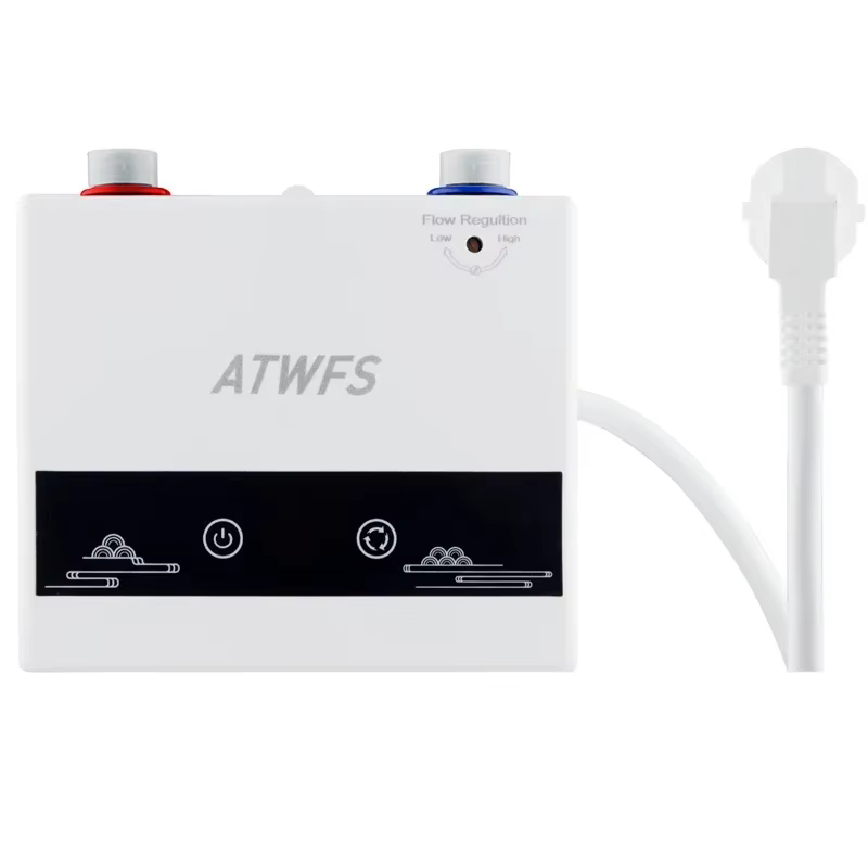 ATWFS chauffe-eau instantané 220V 4600W radiateurs électriques portables pour salle de bain douche d'eau chaude et chauffage de cuisine à domicile