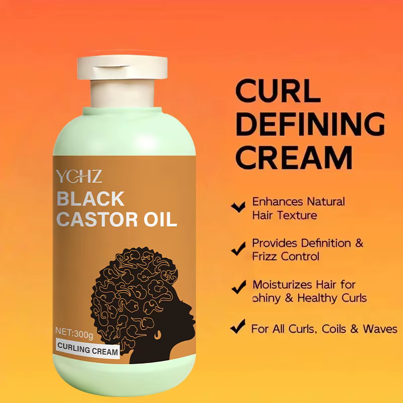Crème coiffante pour cheveux bouclés