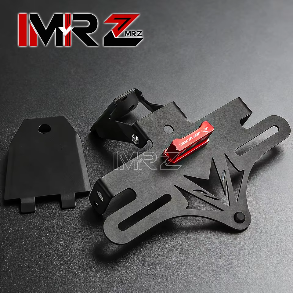 Nouveau support de plaque d'immatriculation arrière en fer pour motos ZONTES RR703 703R 703RR 703 RR 2025 2026+ Accessoires de moto Support pliable Pièces