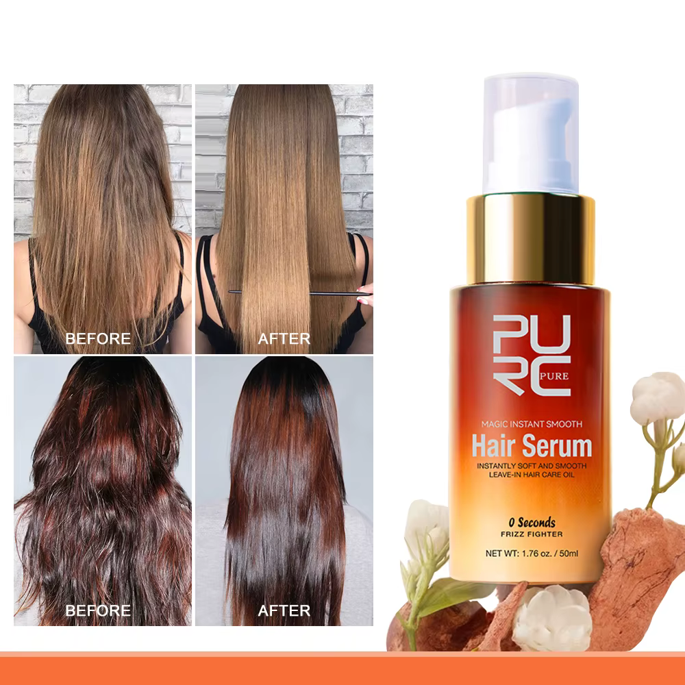 Sérum magique lissant, masque capillaire