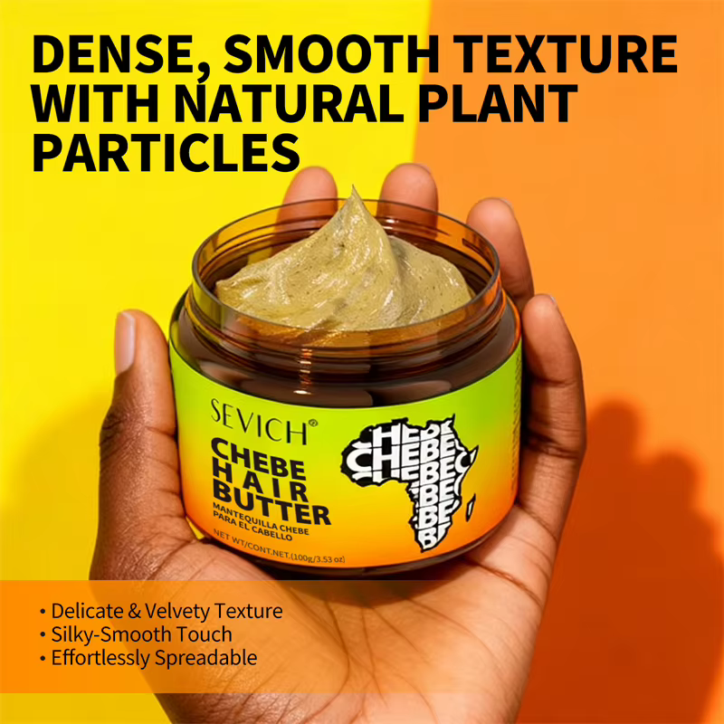Masque capillaire 100% pur et biologique africain au beurre de Chebe