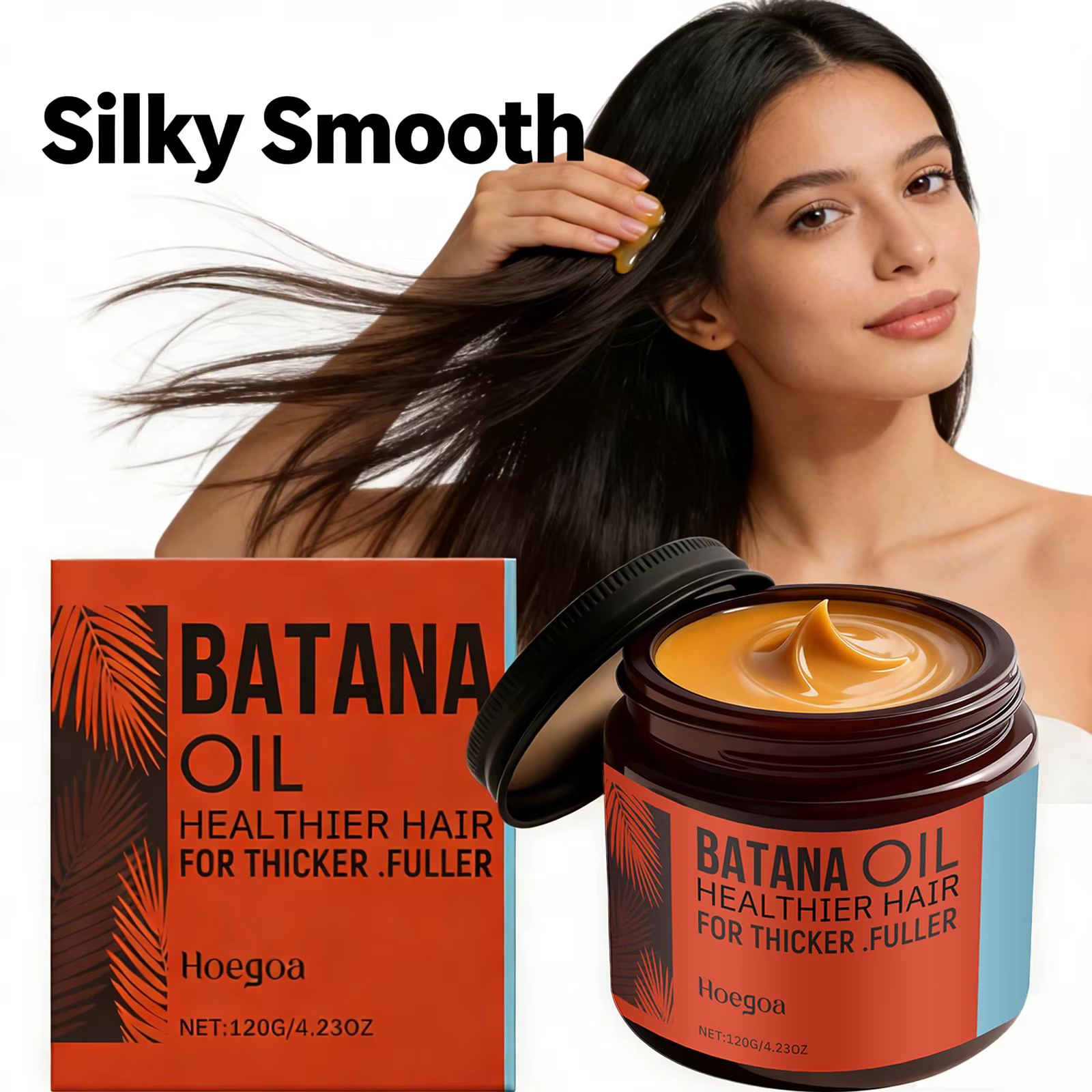 Huile réparatrice pour cheveux Batana