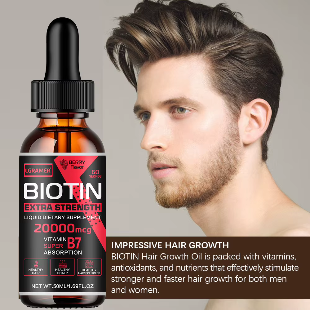 Biotin-Sérum de croissance des cheveux