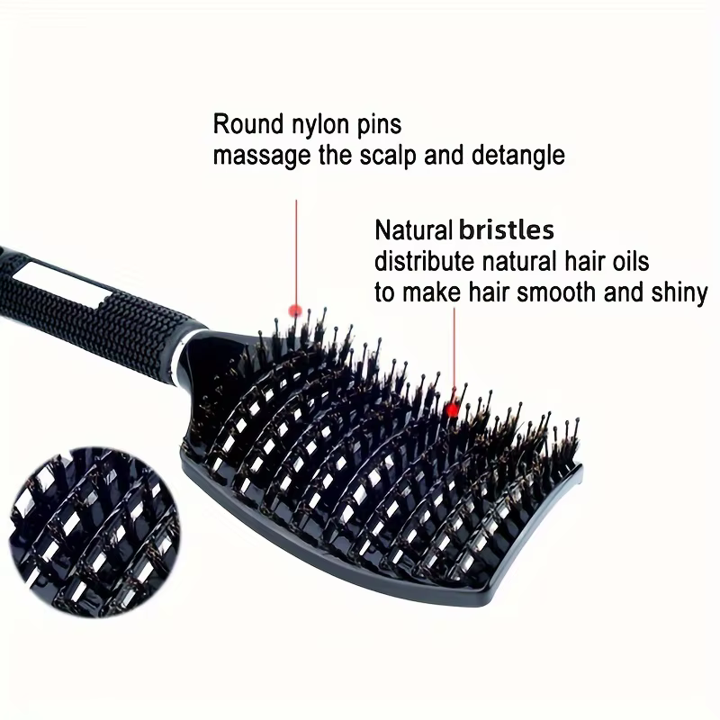 Brosse à cheveux magique de Massage du cuir chevelu pour femmes
