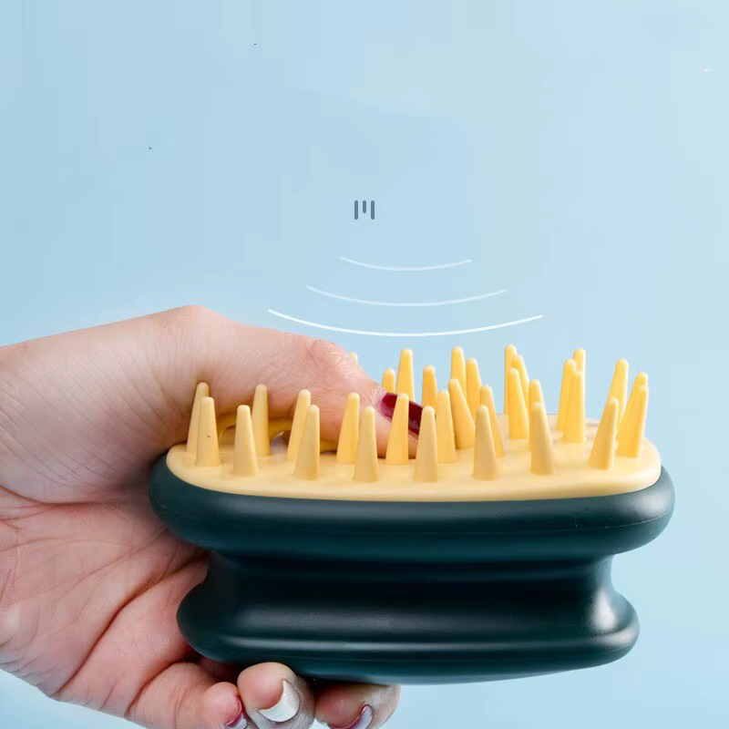 Brosse de lavage des cheveux en silicone pour adulte