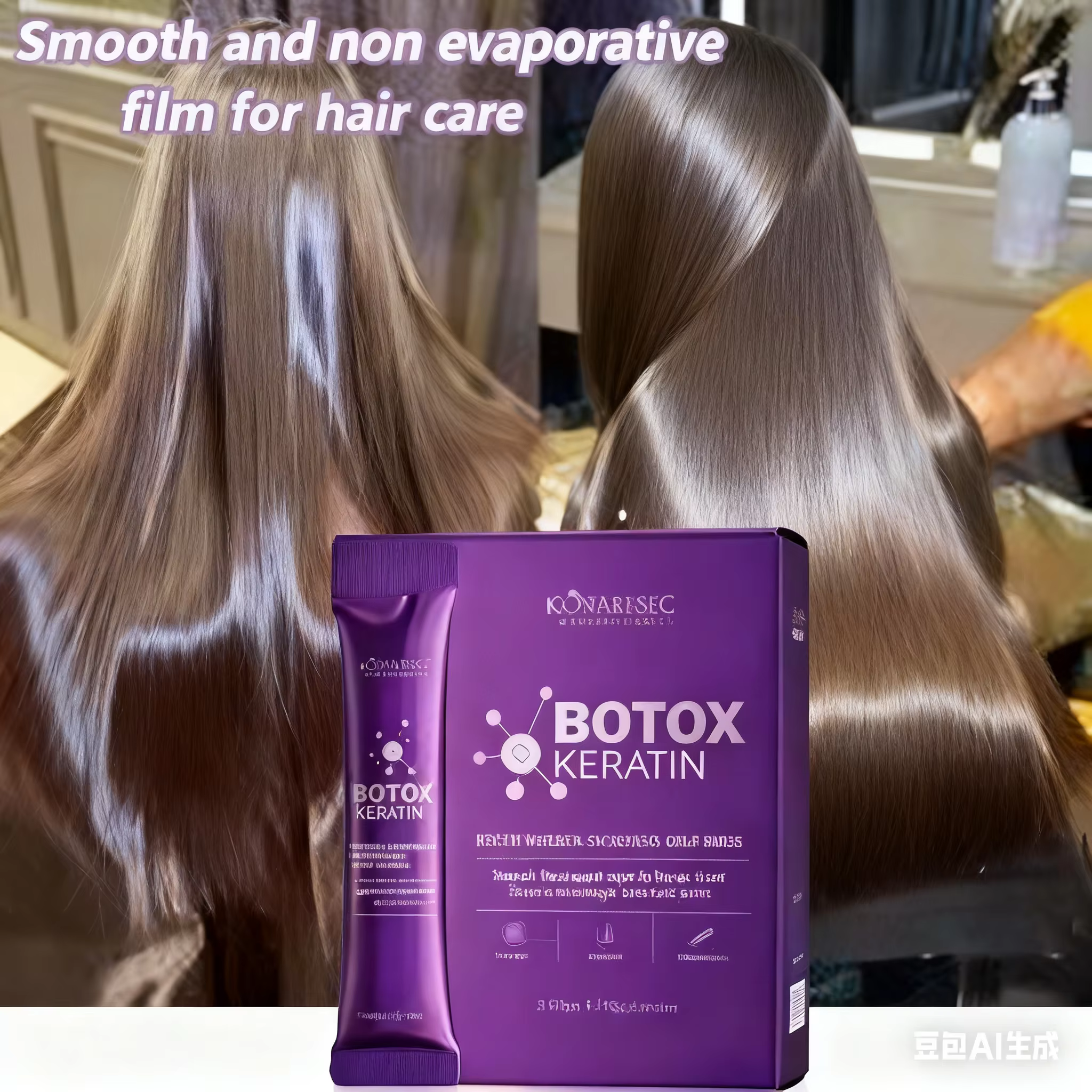 Masque capillaire à la kératine