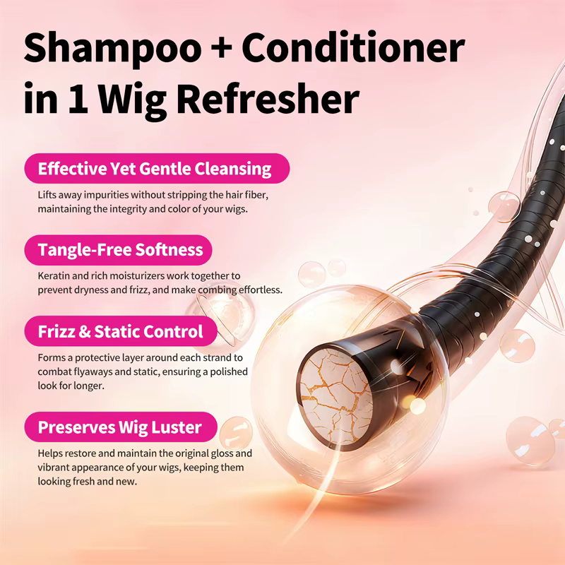 SEVICH 2-en-1 perruque shampooing 100ml