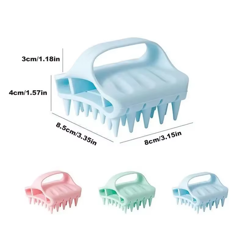 Brosse de massage du cuir chevelu