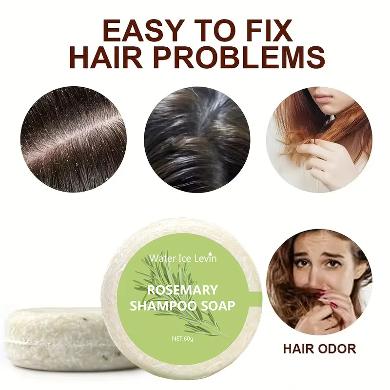 Shampooing au romarin pour la croissance des cheveux