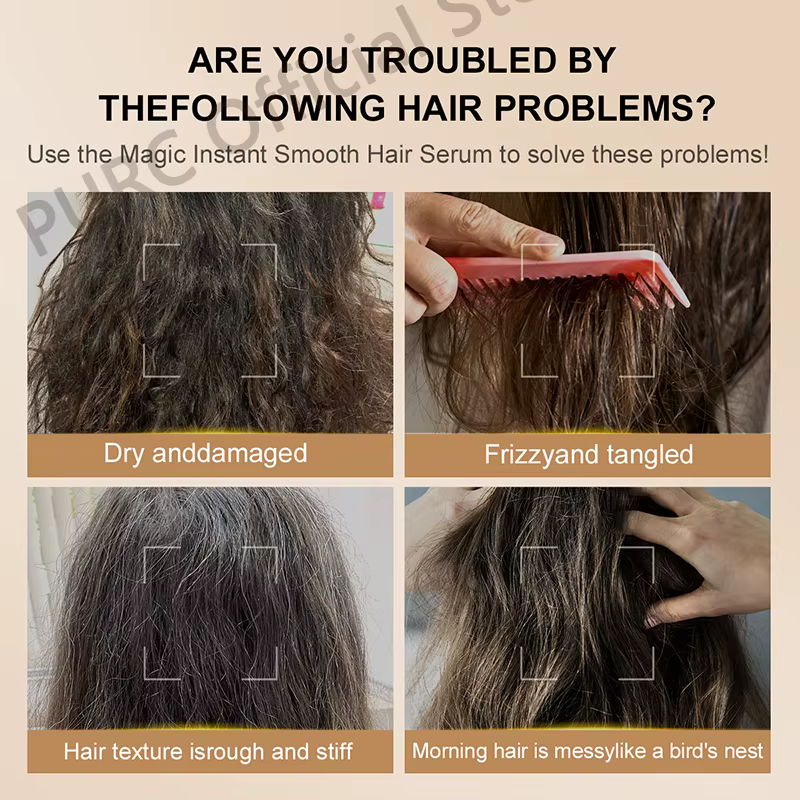 PURC – huile magique lissante pour cheveux