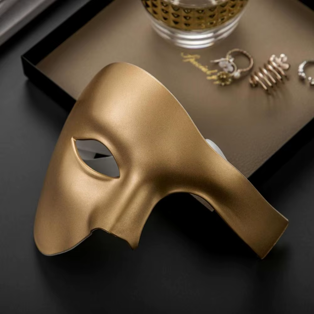 Masque de danseuse fantôme, accessoires de Costume de carnaval, accessoires Photo, fournitures de fête de bal, accessoires de Cosplay, masques d'halloween, demi-masque