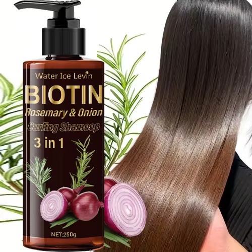 Shampoo à la biotine 3-en-1