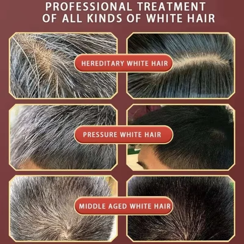 Shampooing pour couvrir les cheveux gris