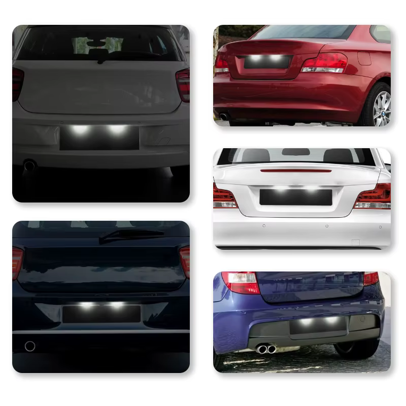 Feu de plaque d'immatriculation de voiture LED, pour Bmw E39 M5 E70 E71 X5 X6 E60 M5 E90 E92 E93 M3, feux arrière