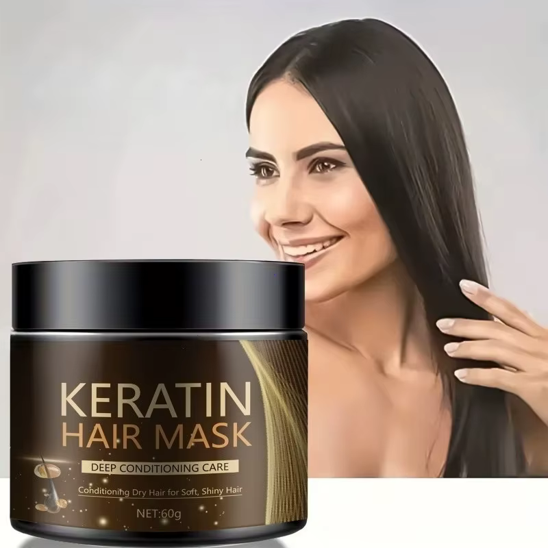 Masque capillaire magique à la kératine