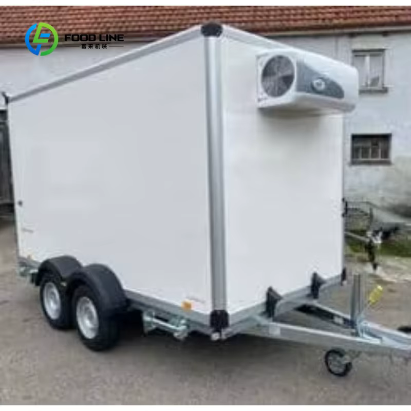Remorque frigorifique personnalisée pour le transport de produits surgelés et réfrigérés