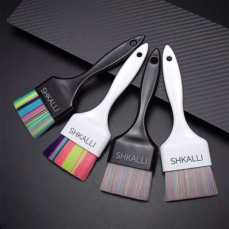 Balayage brosse professionnelle doux cheveux teinture ramasser outils Salon