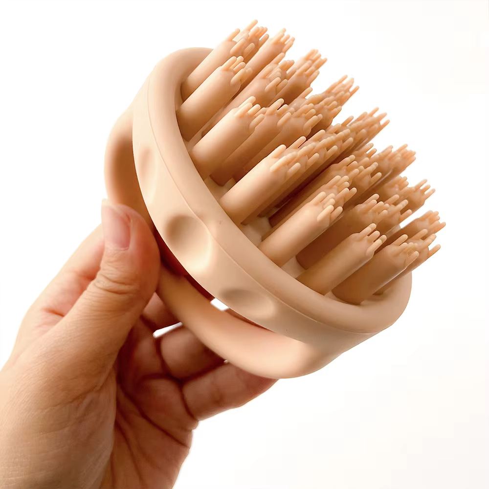 Brosse à shampoing pour masseur de cuir chevelu