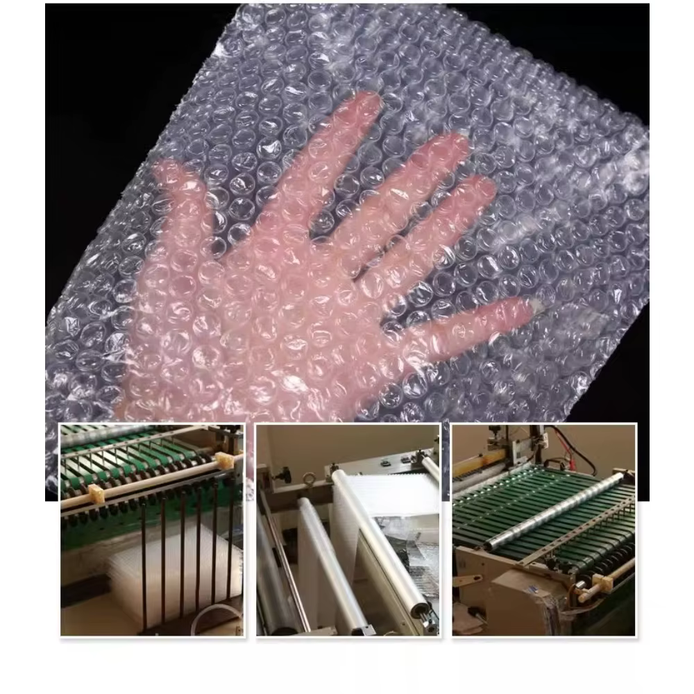 Enveloppe de courrier à grandes bulles, 25x35m, 50 pièces, pour emballage, sacs d'emballage d'expédition blancs, transparent, antichoc, vente en gros