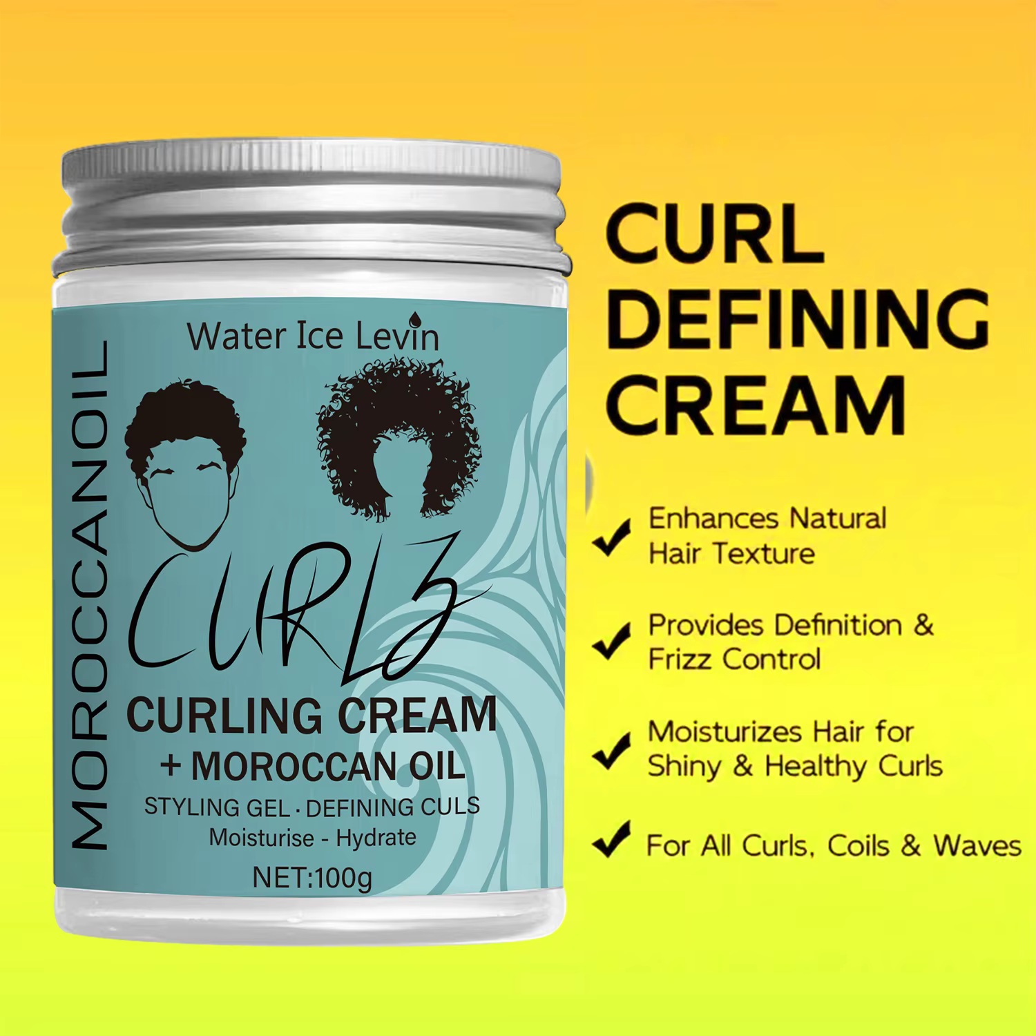 Crème pour Boucles à l'Huile de Coco - Définition