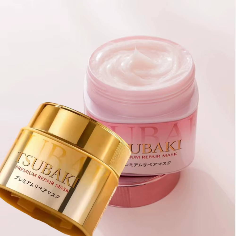 Japon TSUBAKI 0 secondes masque capillaire Premium-essence à haute pénétration-contrôle des frisottis réparation des dommages soins capillaires de qualité Salon