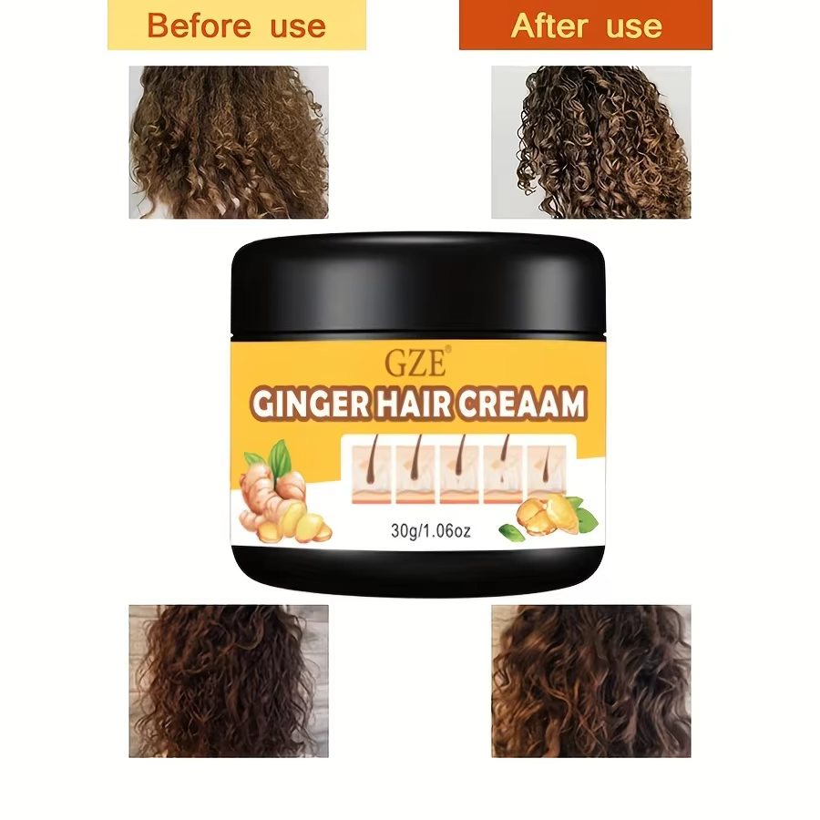 GZE GINGER crème capillaire gingembre cheveux renforce