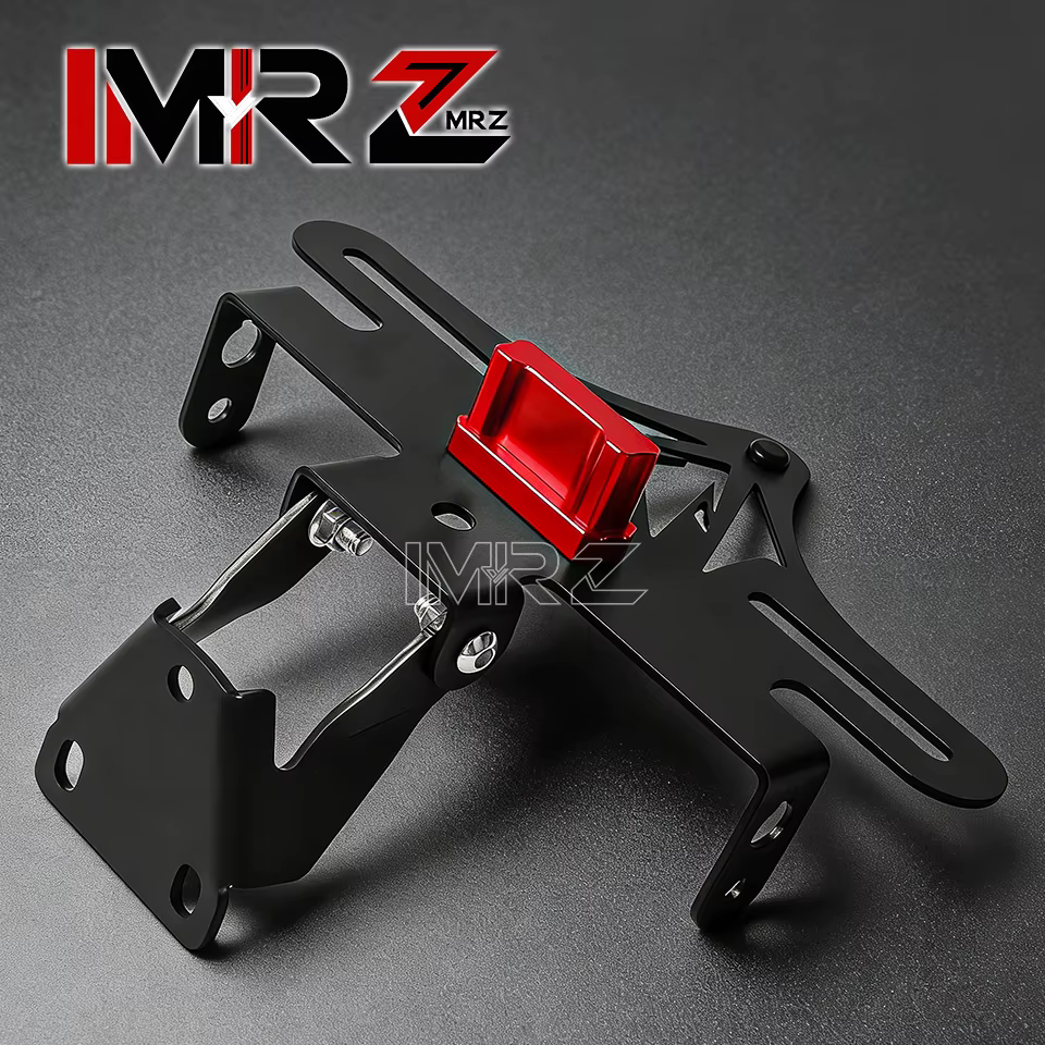 Nouveau support de plaque d'immatriculation arrière en fer pour motos ZONTES RR703 703R 703RR 703 RR 2025 2026+ Accessoires de moto Support pliable Pièces