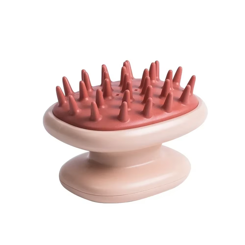 Brosse de massage du cuir chevelu en silicone