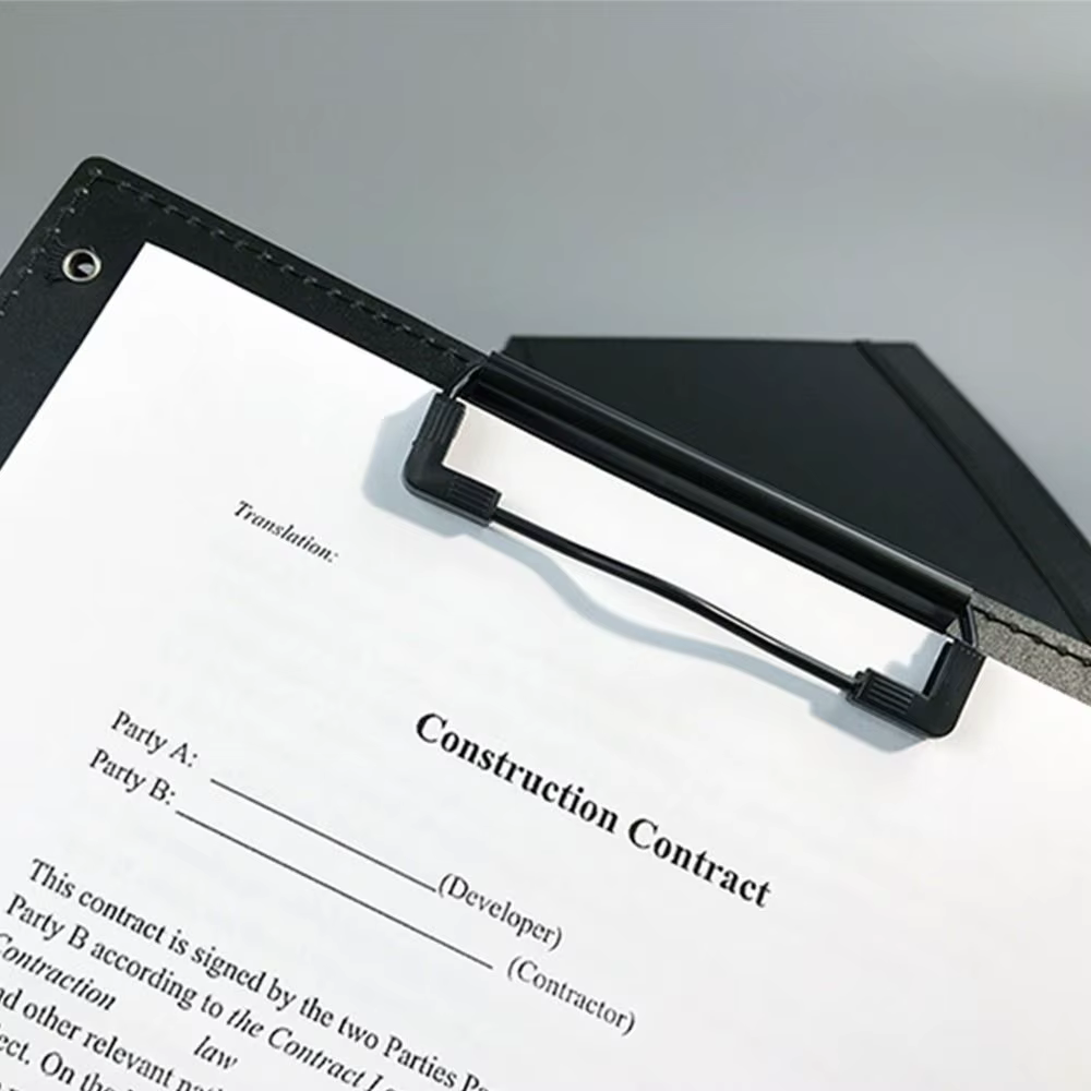 Presse-papiers d'allaitement pliable, 2/3 couches, édition colorée, feuilles de triche portables avec Clip, planche de fichiers A4, Clip pour étudiants