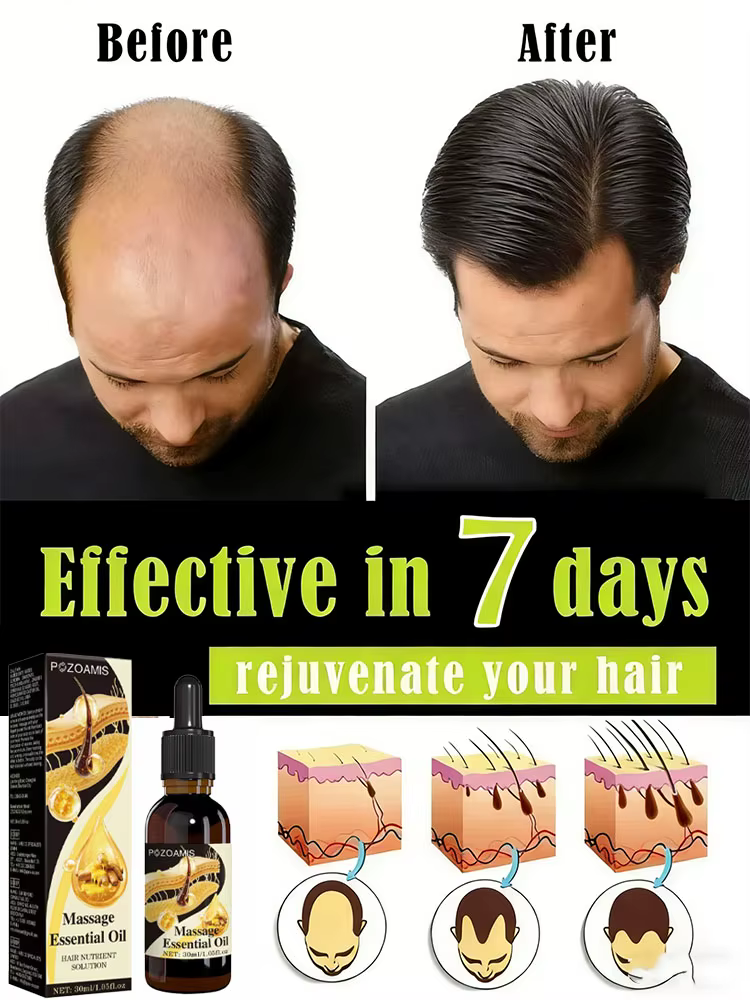 Nourrit les racines des cheveux