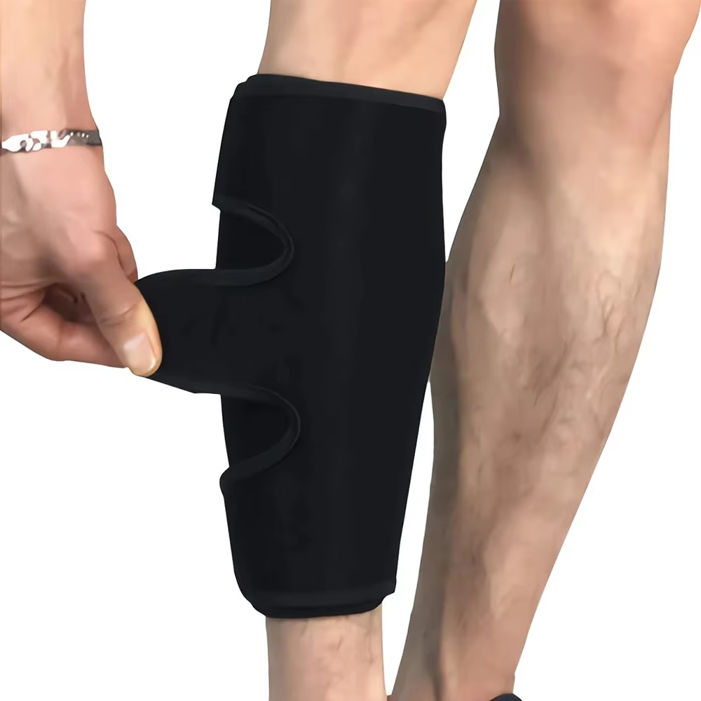 Attelle de mollet pour soulager la douleur des muscles des mollets déchirés et des attelles du tibia, manchon de Compression des mollets pour la tension, la déchirure, les blessures au bas des jambes,