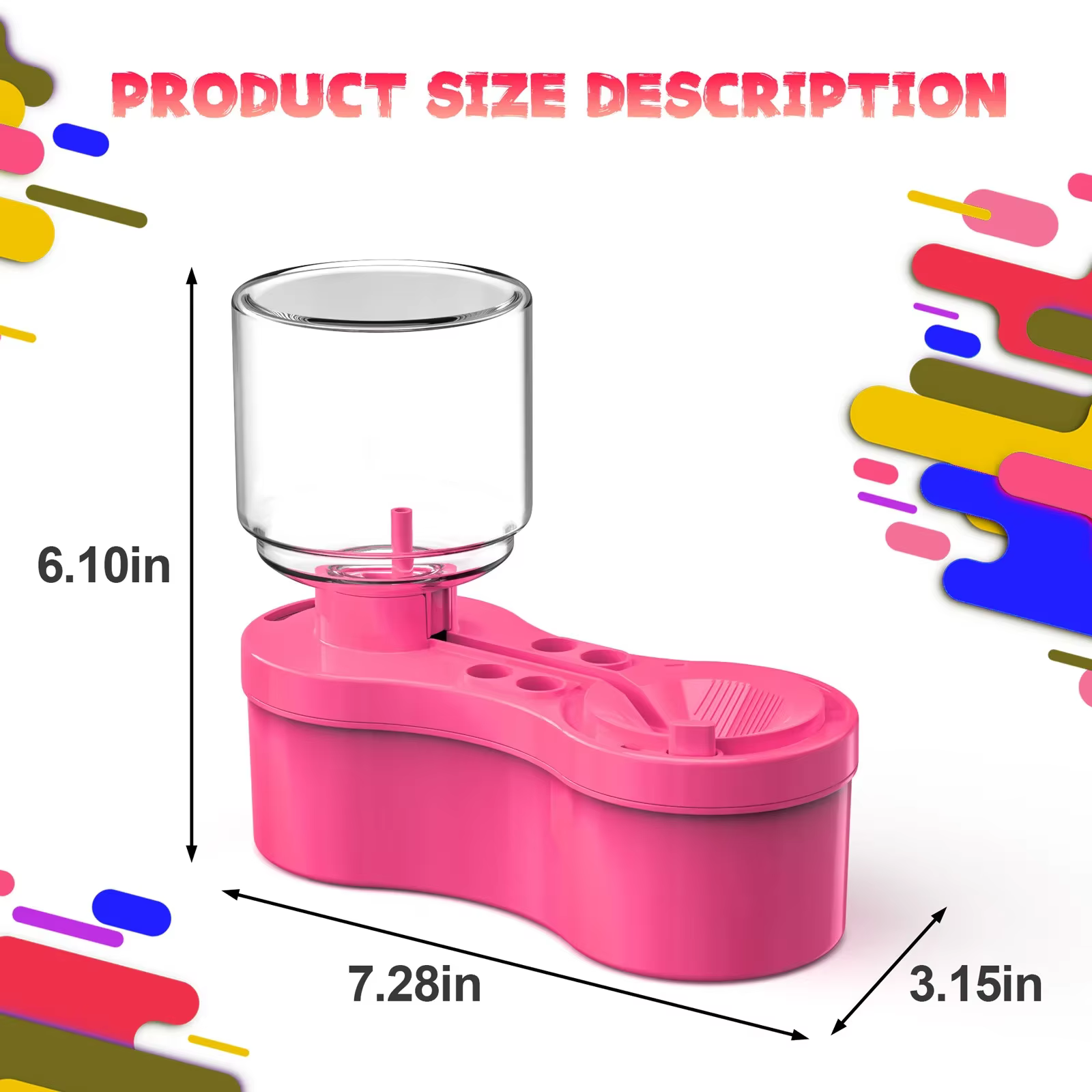 Nettoyeur de pinceaux à peinture, rinçage de pinceaux à aquarelle, nettoyeur de pinceaux à peinture à l'huile pour peinture acrylique et à base d'eau, fournitures artisanales, outils